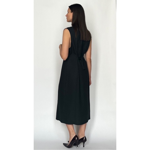 90s CHECKERED SLEEVELESS DRESS - Picture 2 of 6